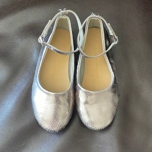 Gap Girls Metallic Flats